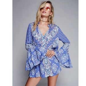 Free People Magic Mystery Printed Tunic/Dr…